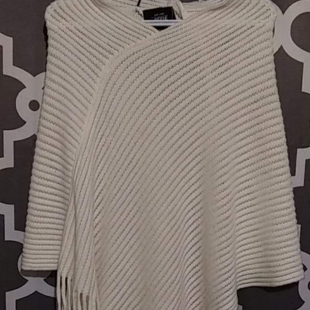 White poncho